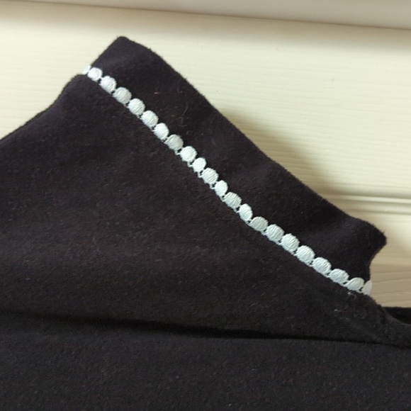 Miss Elaine Black Short Sleeve Swim Coverup - Picture 3 of 6